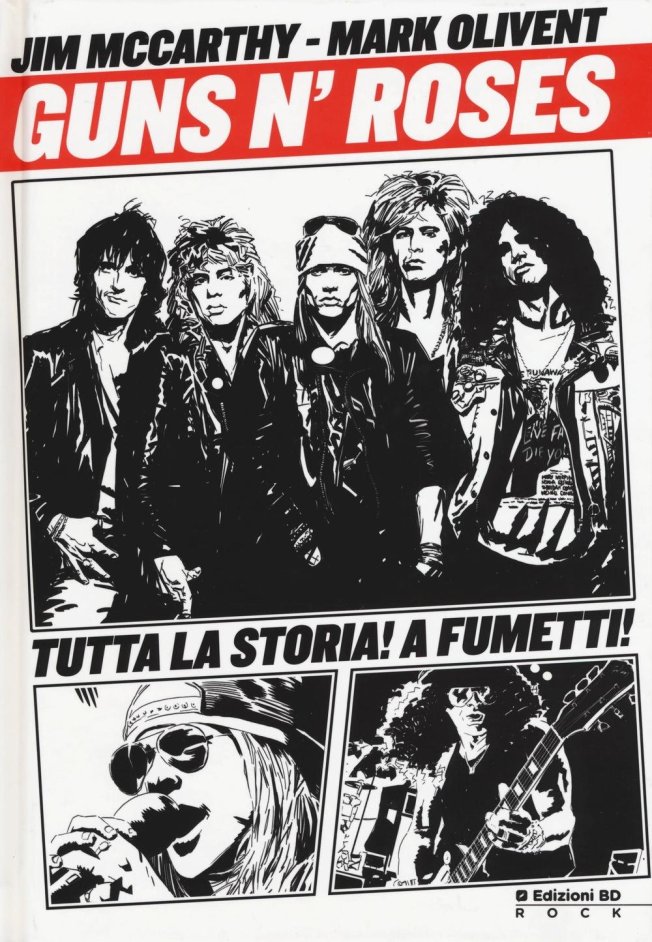 Guns N' Roses - La Storia A Fumetti, Edizioni BD